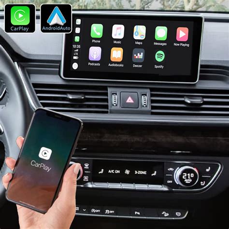 Syst Me Multim Dia Audi Q Carplay Android Auto Sans Fil