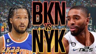 New Nets Vs Knicks Brooklyn Nets Vs New York Knicks Full Game