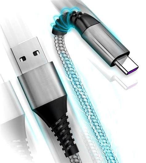 Cavo Usb C Ricarica Rapida Ultra Resistente Antirottura Cavetto Usb