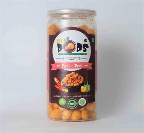 Buy Peri Peri Foxnuts Peri Peri Flavoured Makhana From Satviki Exports