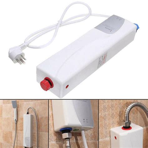 Instant Mini Tankless Electric Water Hot Shower Heater BeeCost