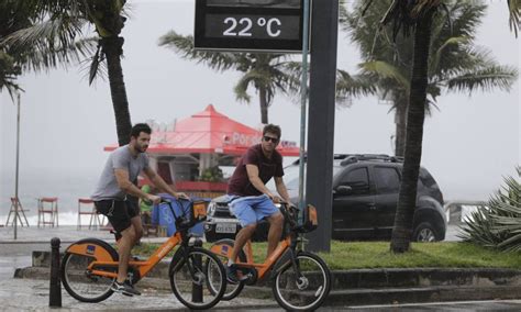 Frente Fria Derruba Temperaturas No Rio Jornal O Globo