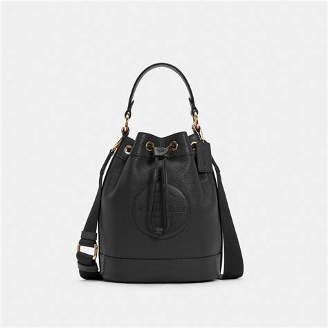 Coach Dempsey Drawstring Bucket Bag Eloven Butik