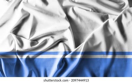 Altai Republic Flag Waving Celebration Beautifully Stock Photo ...