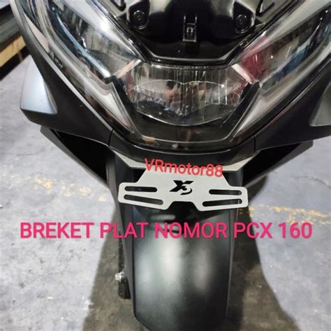 Jual Breket Plat Nomor Pcx Dudukan Plat Nomor Depan Pcx Di