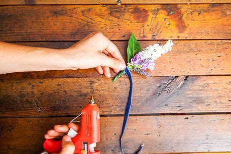 How To Make A Silk Flower Boutonniere Steps With Pictures