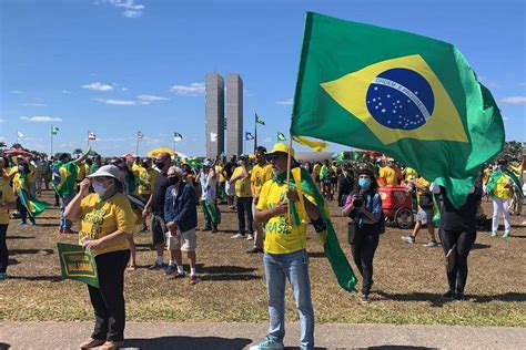 Manifestação Pró Bolsonaro Em Julho De 2020 Em Brasília 19 07 2020