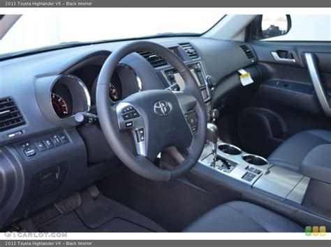 Black Toyota Highlander Interiors Gtcarlot