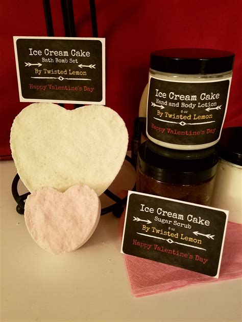 Valentines Day Spa Kit Available For 27 99 Ice Cream Cake Baking