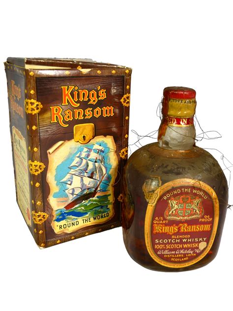 William Whitelys Kings Ransom 12 Years Old Blended Scotch Whisky