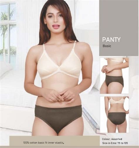 White Plain Kitex Ladies Panties Basic Inner Elastic 100 Cotton 1 Piece At Rs 110piece In Kochi