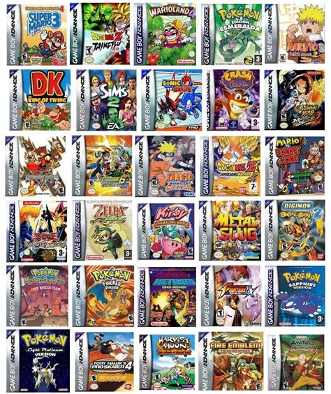 Game Boy Advance Para Tu Pc Y Android Paquete Juegos En