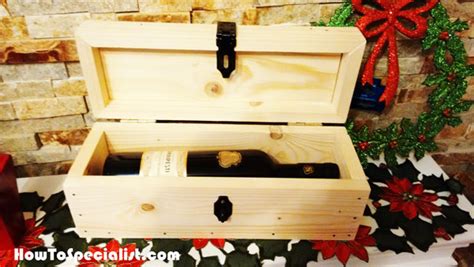 DIY-Wine-Box | HowToSpecialist - How to Build, Step by Step DIY Plans