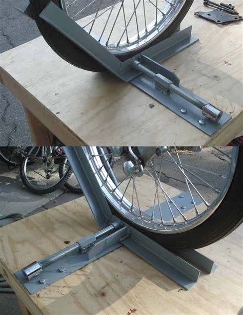 Homemade Motorcycle Wheel Chock Plans Reviewmotors Co