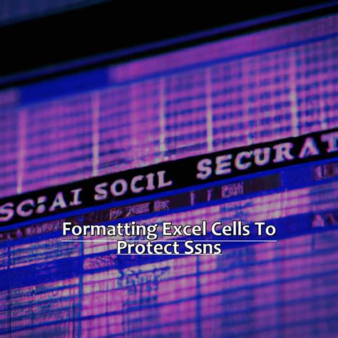 Partially Blocking Social Security Numbers In Excel Manycoders