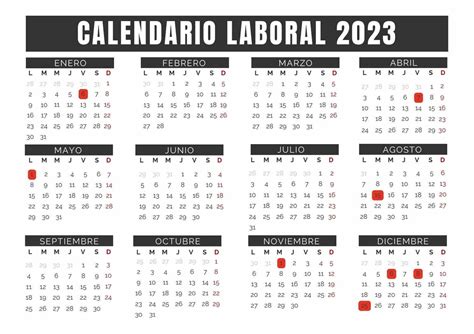 Calendario Laboral Espa A Con Todos Los Festivos Hot Sex Picture Hot