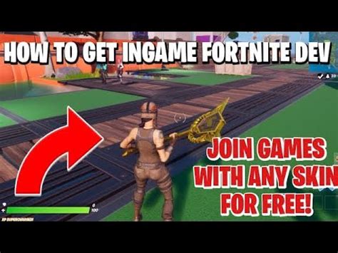 HOW TO GET A FORTNITE DEV ACCOUNT INGAME Working YouTube