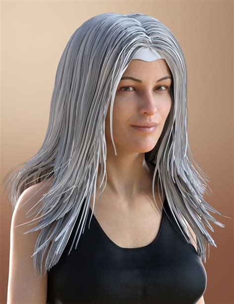 Andria Hair For Genesis 8 And Genesis 3 Females Daz 3d