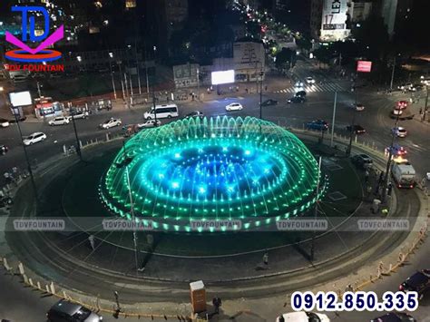 Đài phun nước quảng trường thành phố Đài phun nước TDV Fountain