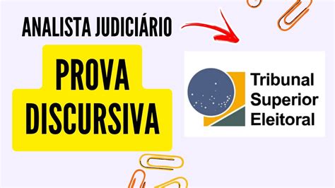 Prova Discursiva No Concurso Tse Unificado Como Utilizar O