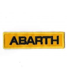 Embroidered Badge Patch Sew On Mmx Mm Abarth