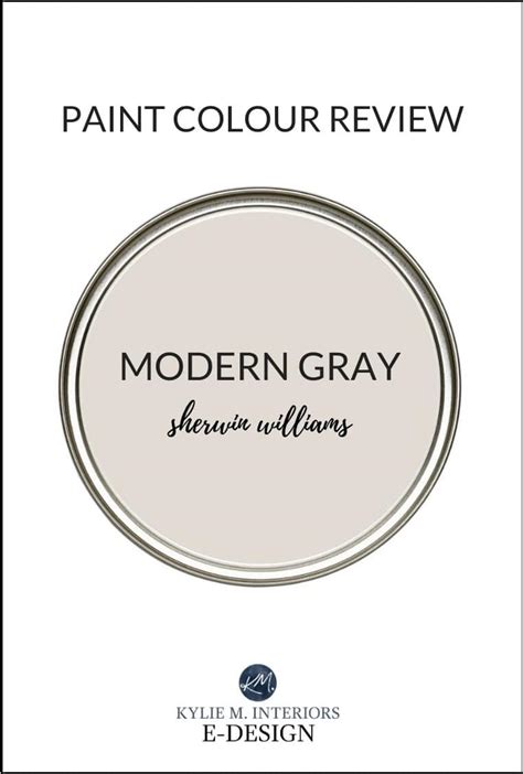 Sherwin Williams Modern Gray SW 7632: Paint Color Review - Kylie M Interiors