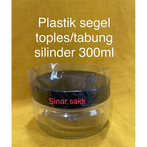 Jual Plastik Segel Jar Silinder 250ml 300ml Plastik Segel Toples