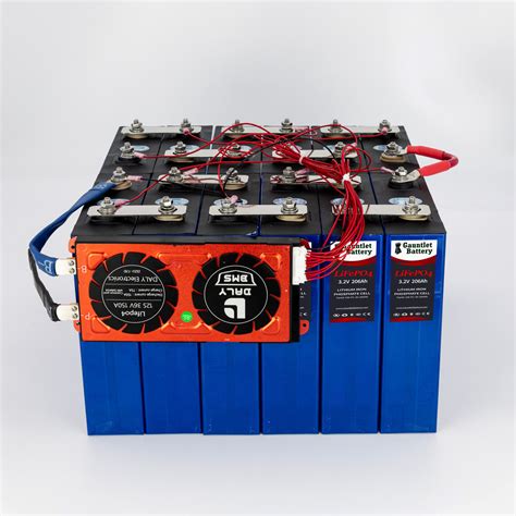 Gauntlet 36v 200ah Lifepo4 Prismatic Deep Cell Battery With 200a Bms Gauntlet Battery