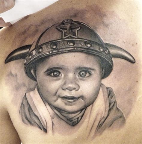 Portrait D’enfant En Tatouage 194 Inkage