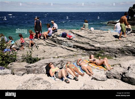 Georgian Bay on Lake Huron in Ontario Canada Stock Photo - Alamy