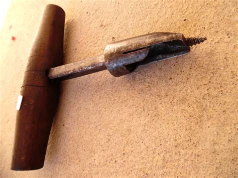 Old Tool Outil Ancien Meche Bondonniere De Tonnelier Me N