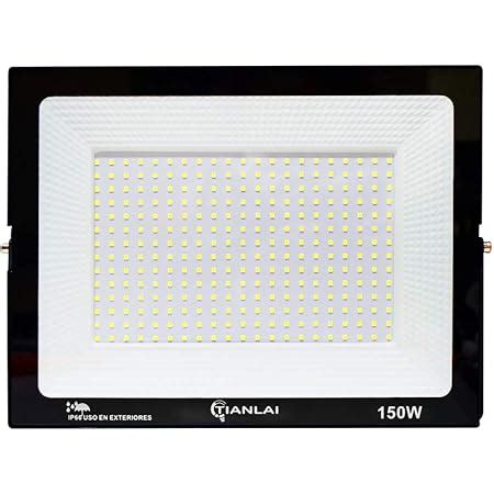 Tianlai R W Reflector Led Exterior W Luz Fria Ip Conexi N