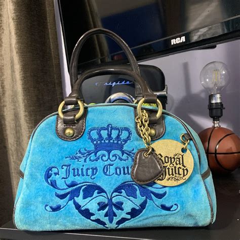 Juicy Couture Women S Blue Bag Depop