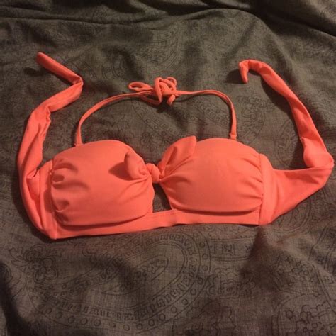 Lspace Swim Orange Lspace Bikini Top Only Size Small Poshmark