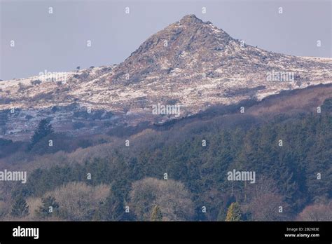 Winter Scene Bodmin Moor Stock Photo Alamy