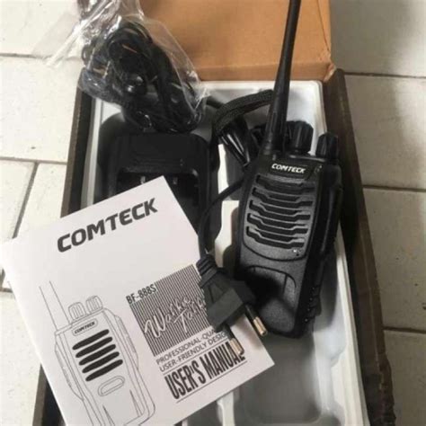 Promo Paket Unit Ht Walkie Talkie Comteck Bf S Terkoneksi Siap