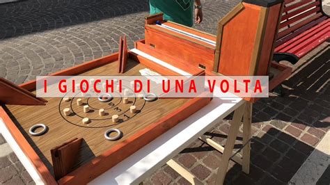 Giochi Di Una Volta In Legno Per Eventi YouTube