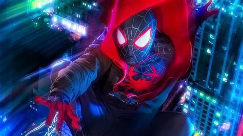 Spider Man Desktop Miles Morales Wallpapers Wallpaper Cave