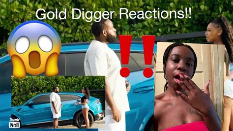 Reacting To GOLD DIGGER PRANK Londsway First Reaction Video Ever