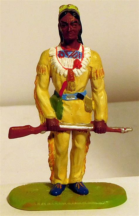 Elastolin Preiser Winnetou Stehend Mit Gewehr Germantoys De