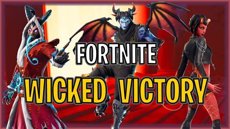 Fortnite Wicked Victory Youtube