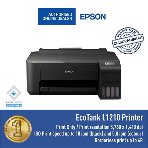 Jual Printer EPSON L1210 L 1210 L 1210 Pengganti L1110 L 1110 L 1110