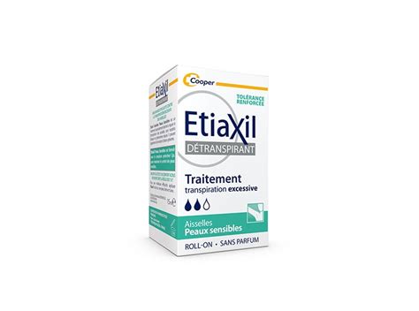 Etiaxil Détranspirant Aisselles Peaux sensibles Roll on 15ml