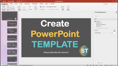 How To Make A Powerpoint Presentation Template - Infoupdate.org