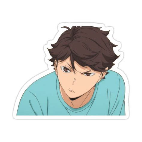 Oikawa Tooru Sticker For Sale By Kawaiicrossing Oikawa Anime Haikyuu