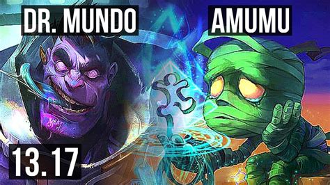 Mundo Vs Amumu Jng M Mastery Games Na Diamond