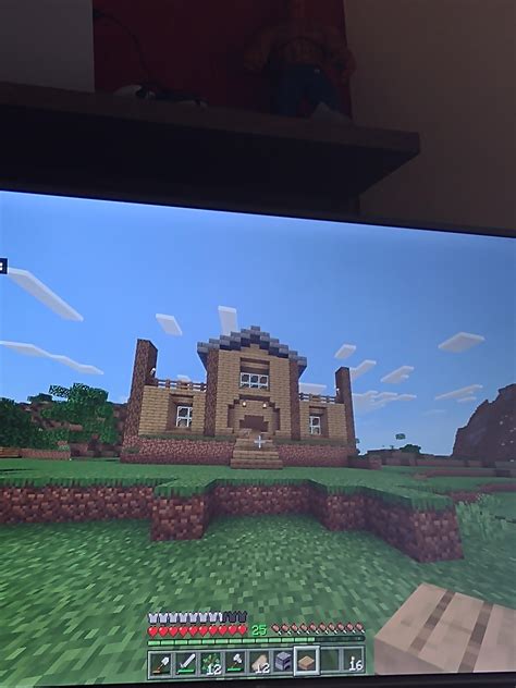 Thoughts on my survival house? : Minecraft