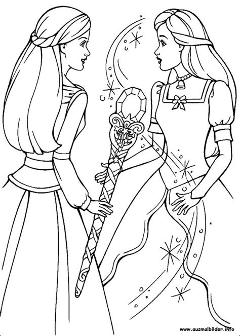 Mop Coloring Page Barbie And The Magic Of Pegasus Photo