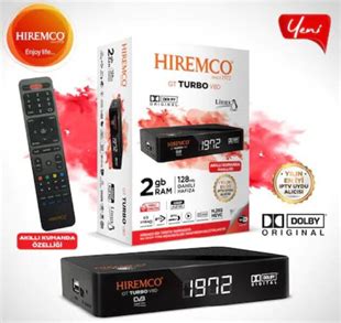 Hiremco Gt Turbo V8D Uydu Alıcısı