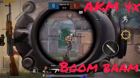 AKM 4x Montage Op Spray No Recoil PUBG Mobile YouTube